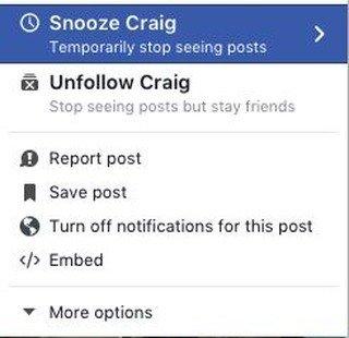 Τo κουμπί  Snooze στο Facebook!