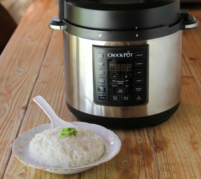 Arroz blanco, risotto y arroz para sushi fáciles con la CrockPot