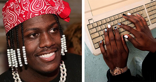 Lil Yachty's new nail polish line for men and women