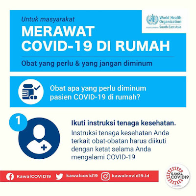 merawat pasien isolasi mandiri