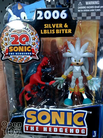 Sonic The Hedgehog 20th Anniversary 2006 Silver & Iblis Biter