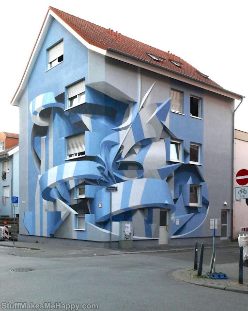Artist Peeta Transforms the City with His 3D Optical Illusions
