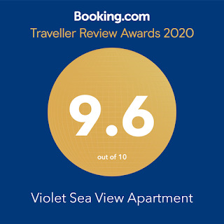 violet apartment, violet sea view apartment, booking, saranda, albania, nagroda