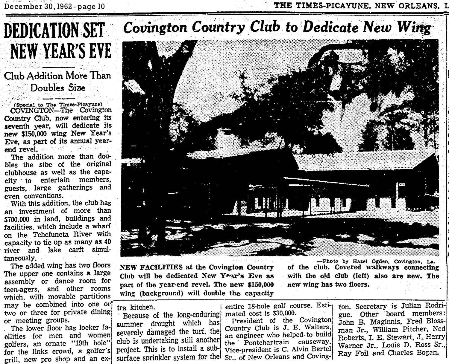 Tammany Family Covington Country Club