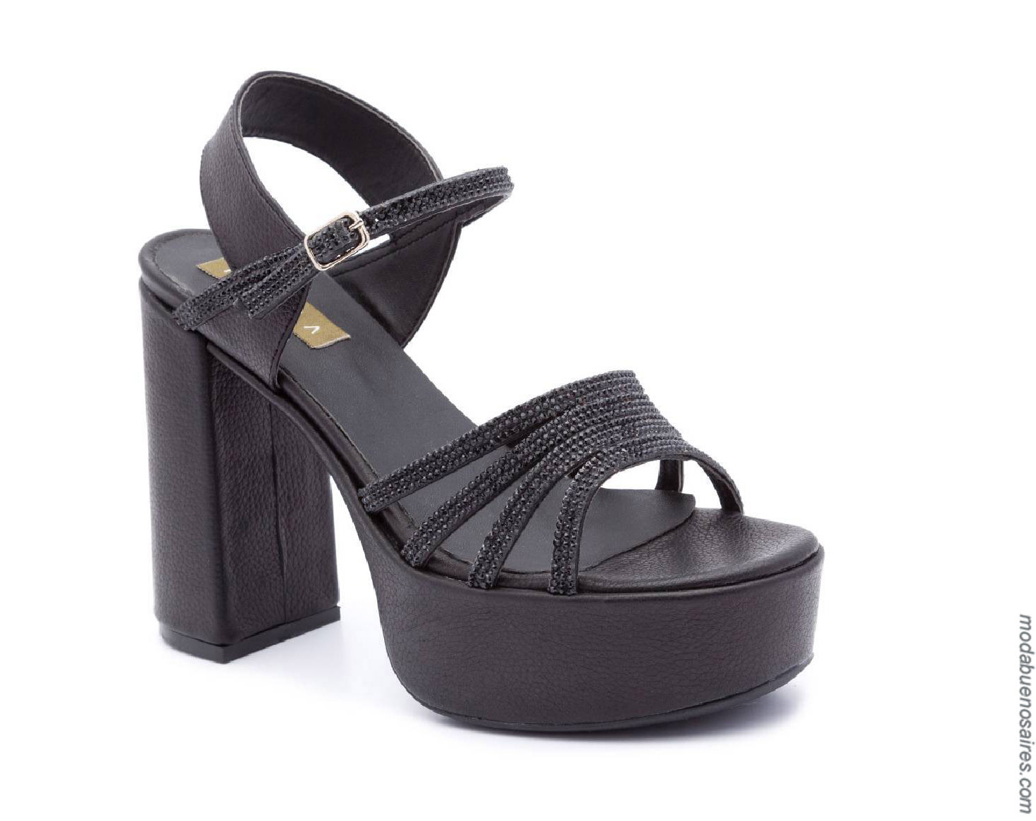 sandalias de moda bajitas 2020