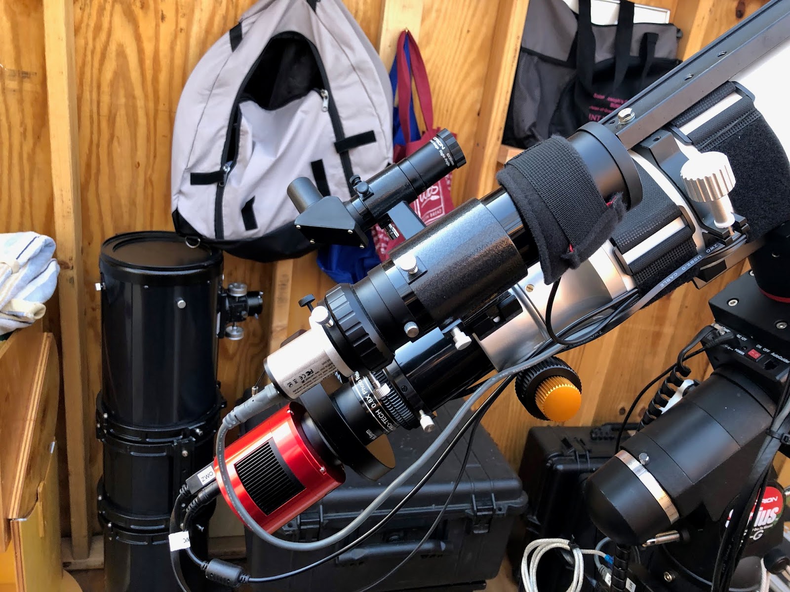 AstroQuest1 Cable Management and Telescope Setup (2019)