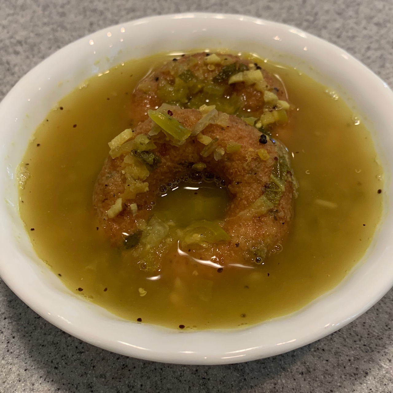 Kashi Delights: Lemon Rasam with Mint and Green Tomato