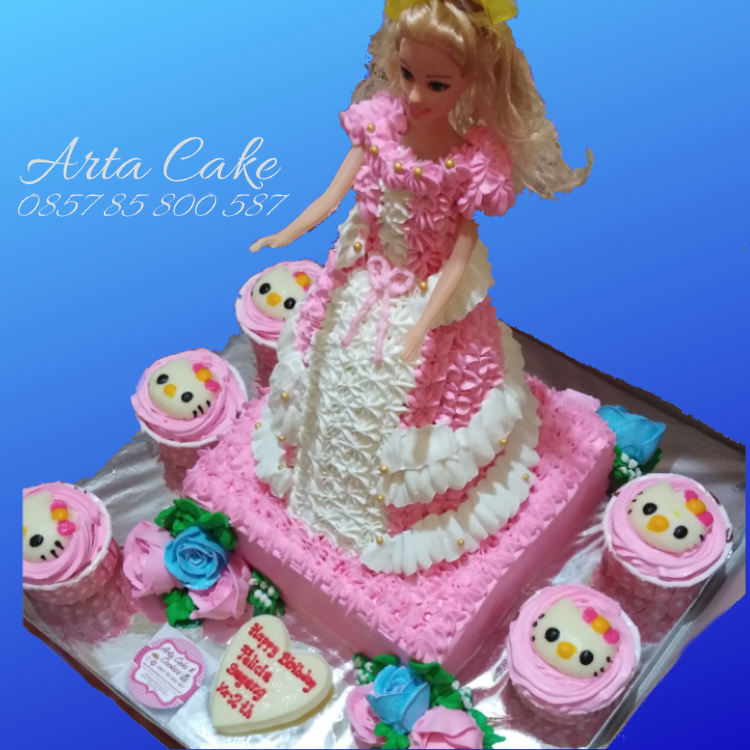 Gambar Kue Ulang Tahun Boneka Barbie - Adzka