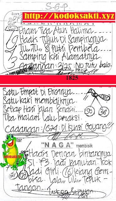 10 Syair kodok sakti hari ini