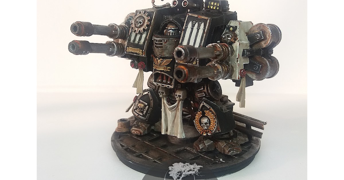 The Dark Oak Iron Hands Venerable Dreadnought FKB ed 47