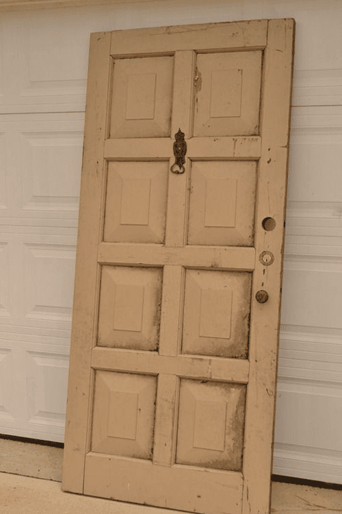 How to Repurpose an Old Door into a Bed Frame Handy DIY