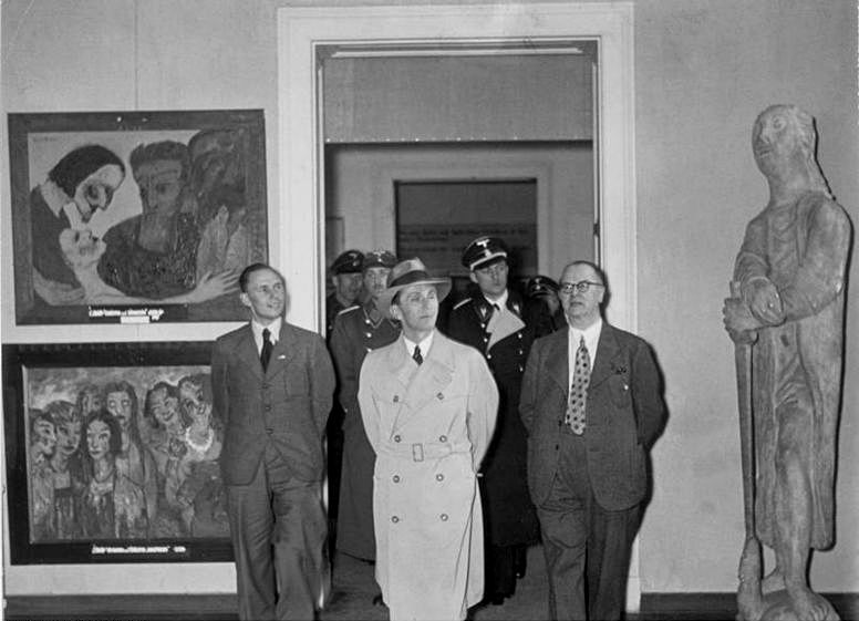 The Degenerate Art Exhibition of 1937 Amusing