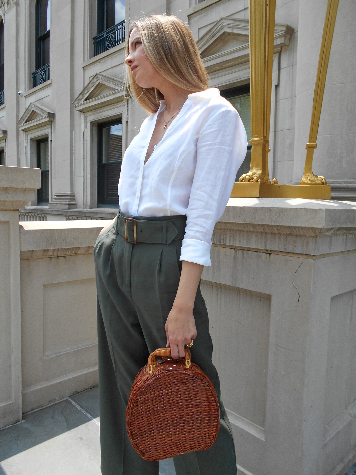 Champagne and Tweed Summertime Linen