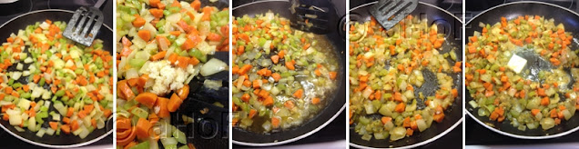 Prep work, Vegetables, Soup