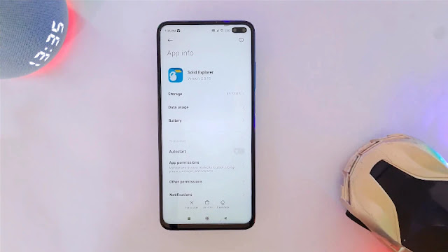 Solid file explorer permissions