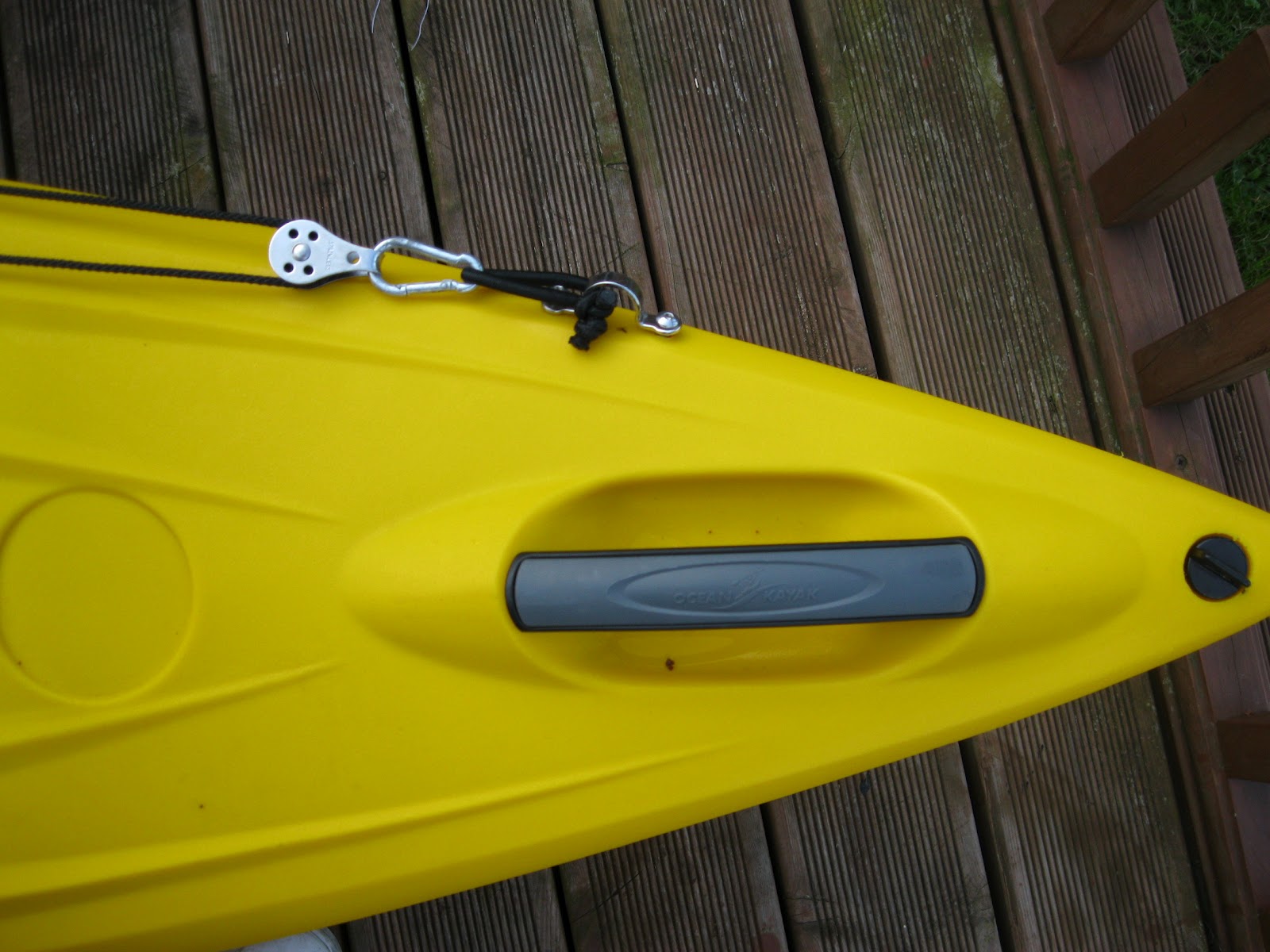 South West Kayak Fishing Anchor Trolley Set Up