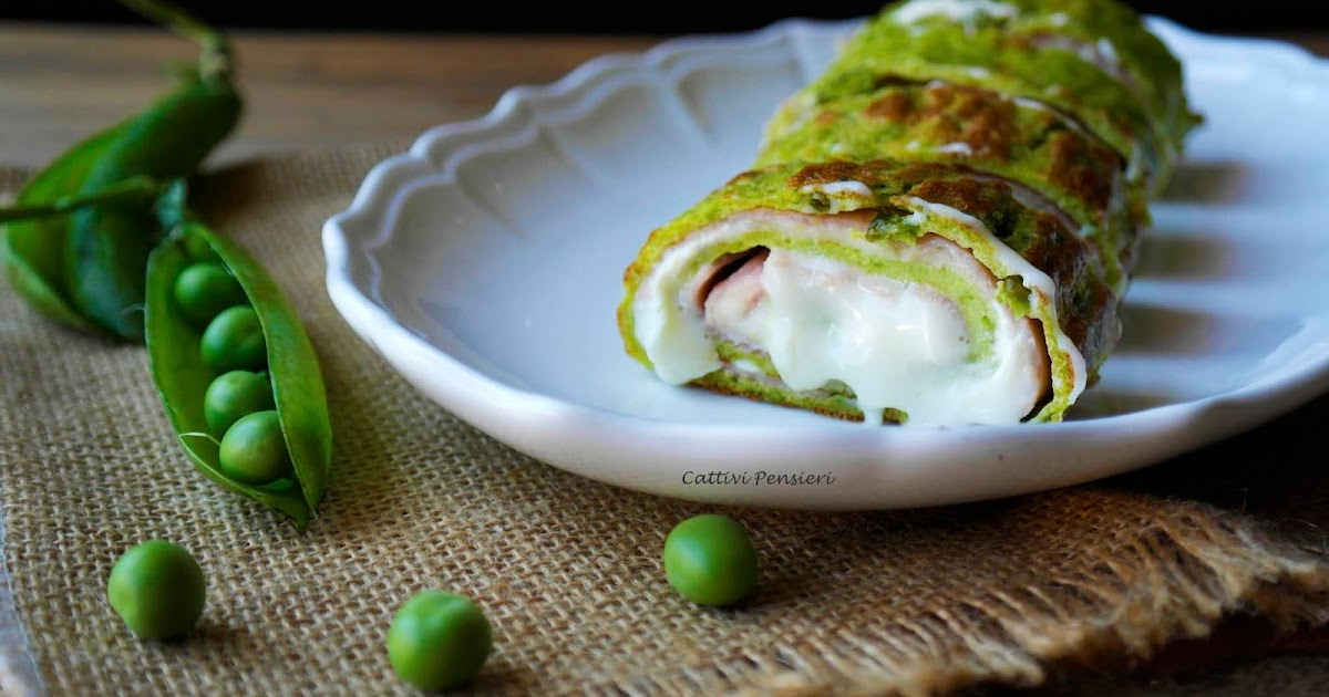cattivi pensieri recensioni ROTOLO DI FRITTATA AI PISELLI, CON