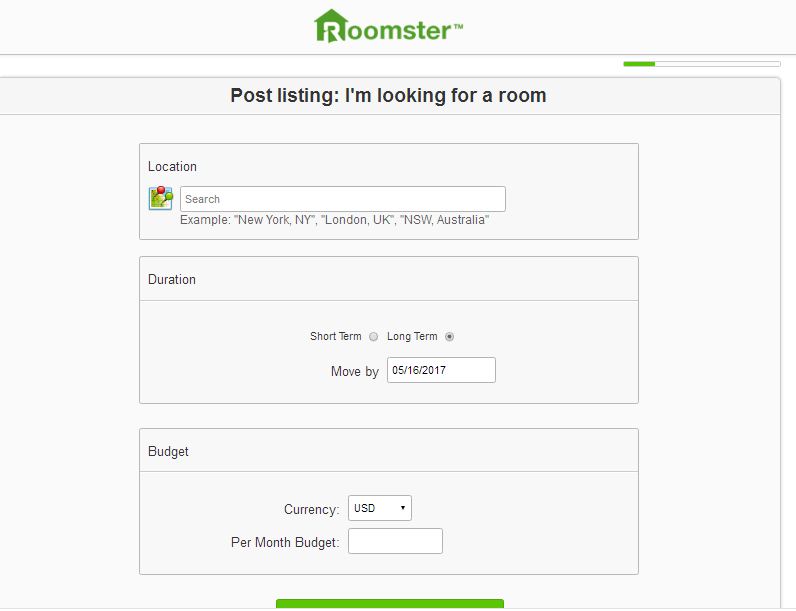 About Roomster