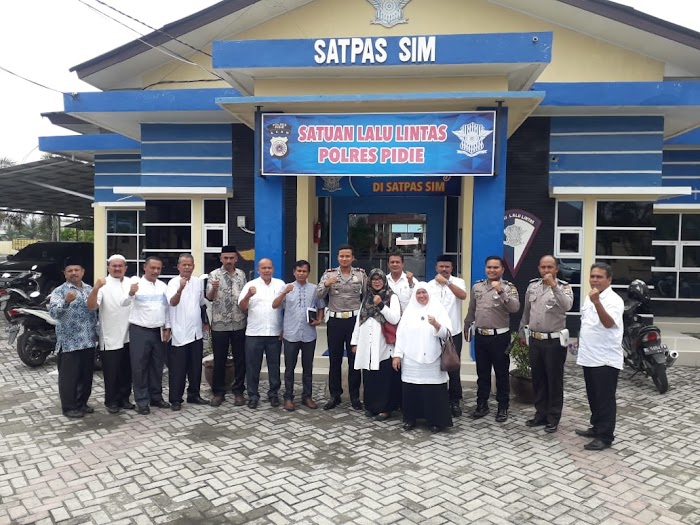 Polres Pidie Gandeng Sekolah Untuk Keselamatan Pelajar