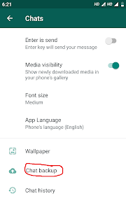 Whats App Chat Kaise Back-up Kare