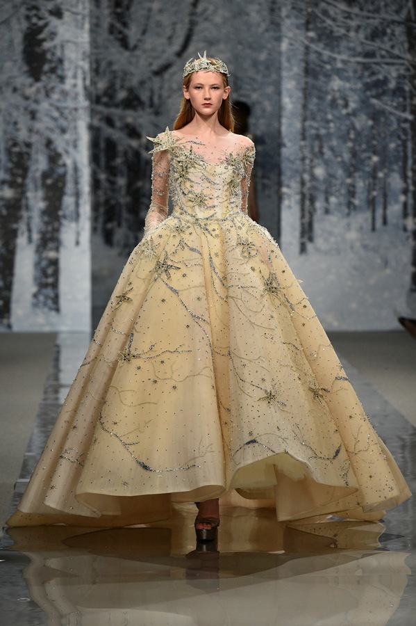 ZIAD NAKAD - Paris Fashion Week Fall-Winter 2017-2018 “THE SNOW CRYSTAL FOREST” during Paris Haute Couture Fashion Week