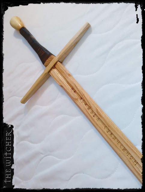 the witcher wood sword