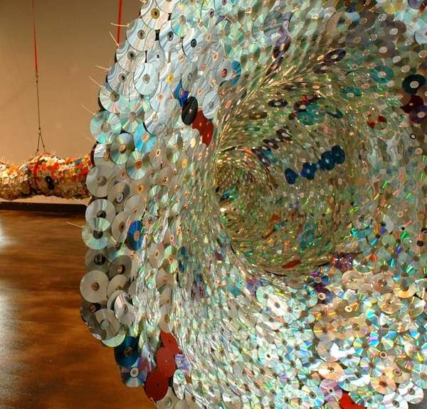 How to Recycle: Recycled CD's as an Art & Decor