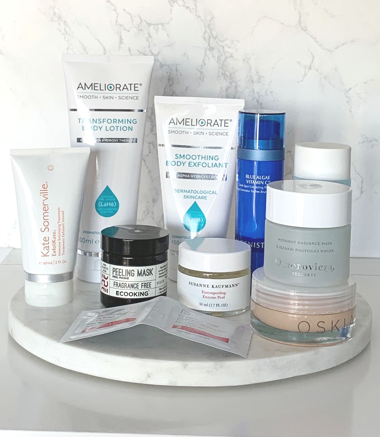 The products to use when you want super-soft skin FAST!