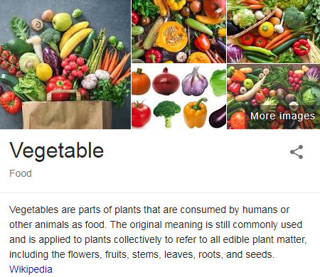 Unwashed Vegetables