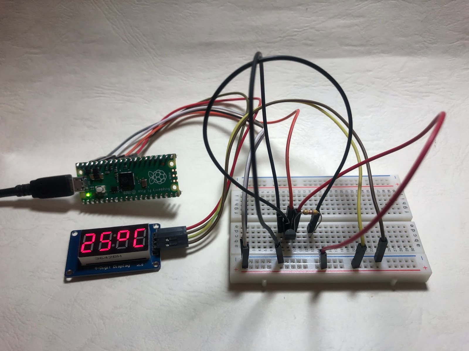 Raspberry Pi Pico(7): TM1637 four-digit seven-segment LED displays ...