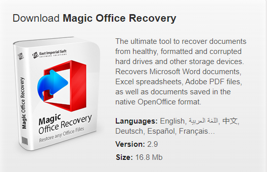 Word recovery software for windows and Mac
