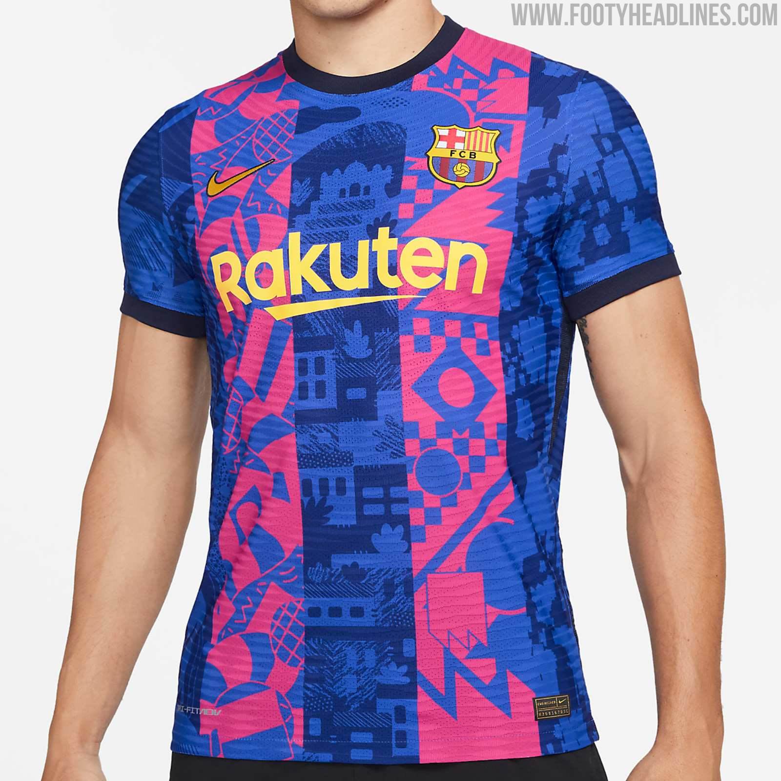 FC Barcelona 21-22 Third Kit Released - Footy Headlines