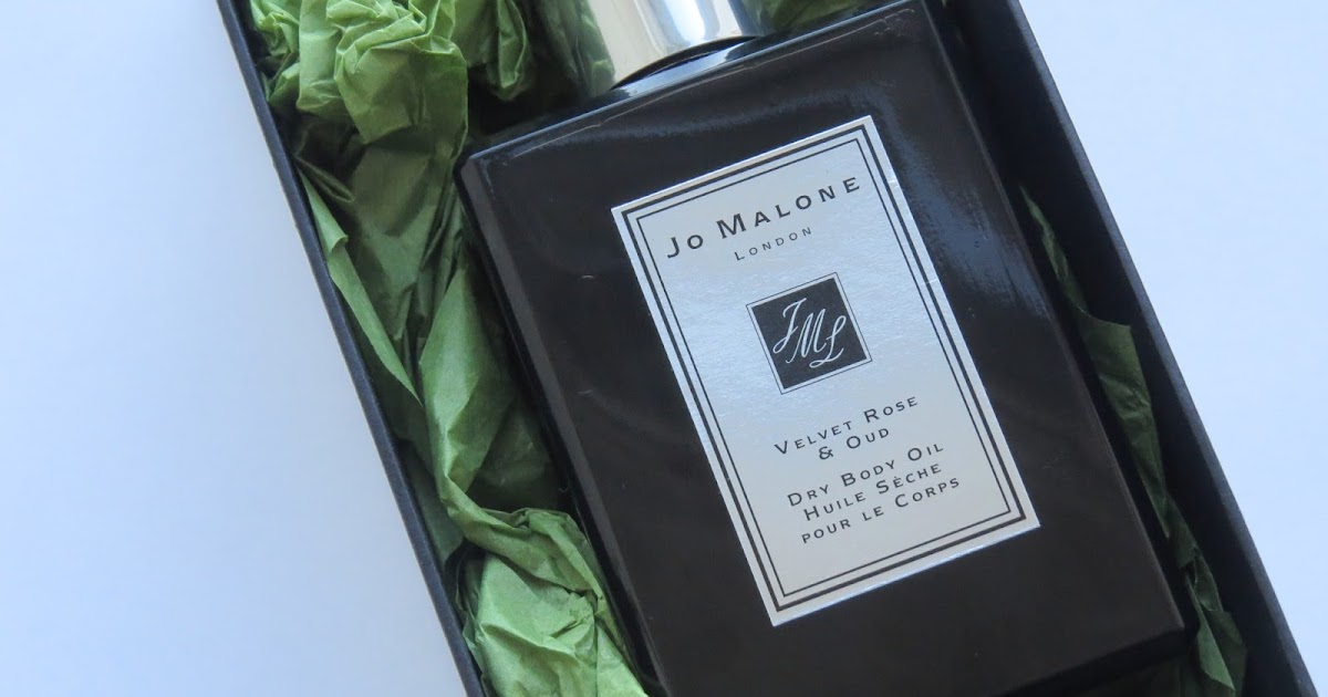 jo malone dry body oil velvet rose & oud