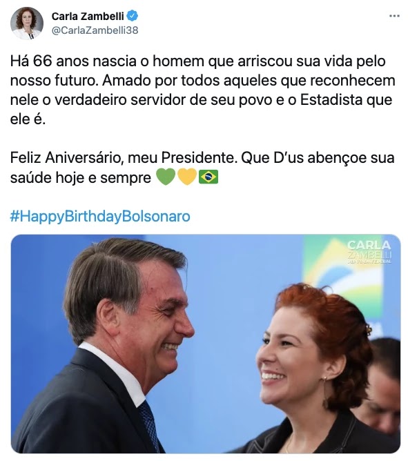 Bolsonaro completa 66 anos e é homenageado por multidão de patriotas que canta parabéns em frente ao planalto; VEJA VÍDEO Screenshot 2021 03 21T092316.535 - Bolsonaro completa 66 anos e é homenageado por multidão de patriotas que canta parabéns em frente ao planalto; VEJA VÍDEO