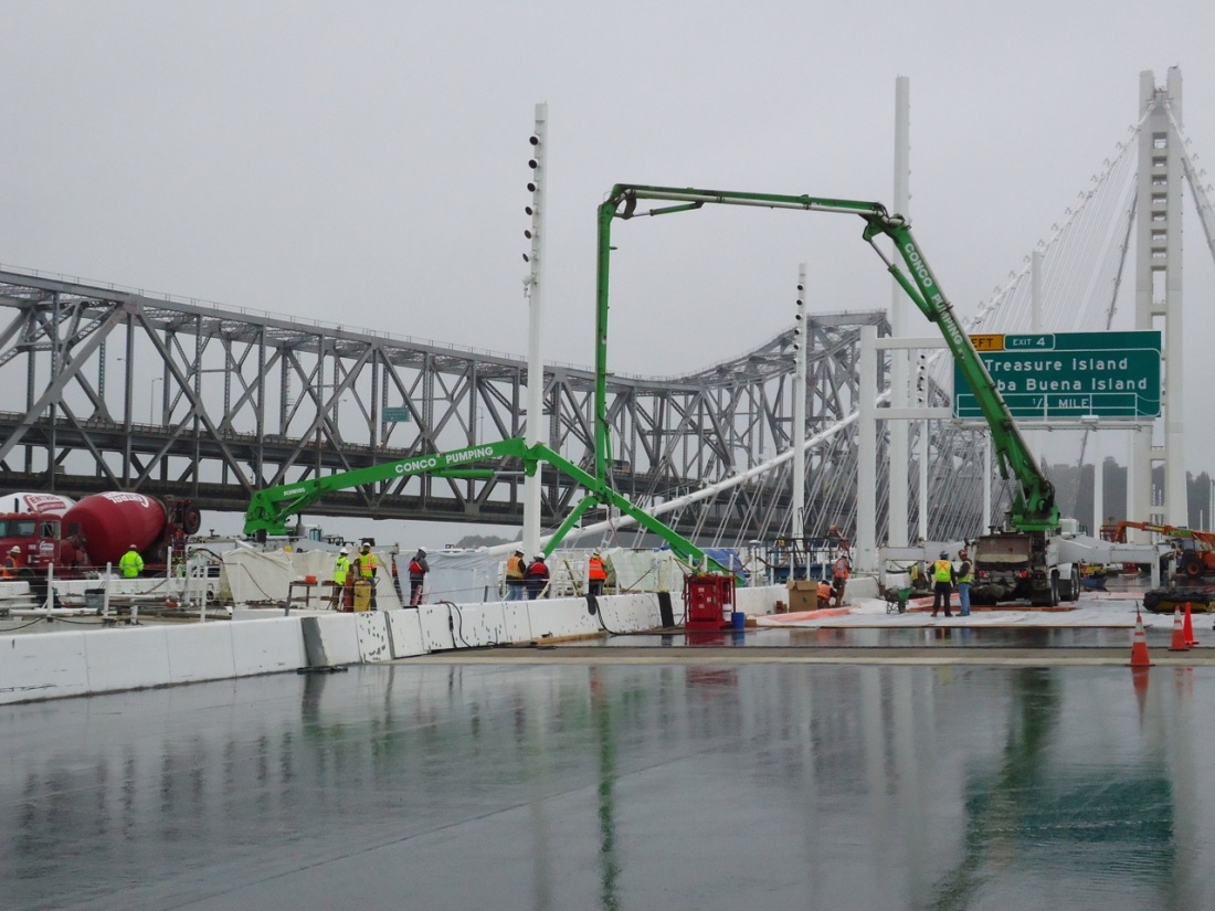 Conco Commercial Concrete Contractors Placing Concrete in Extreme