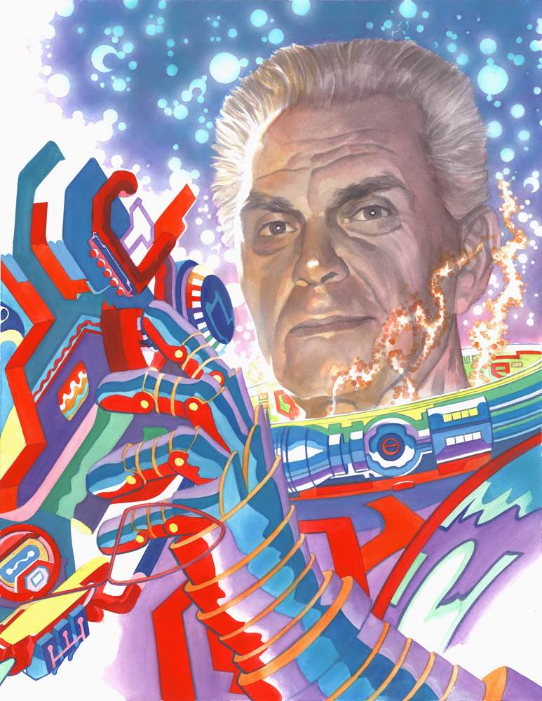 The Geeky Nerfherder ArtOfTheDay 'Jack Kirby' by Alex Ross