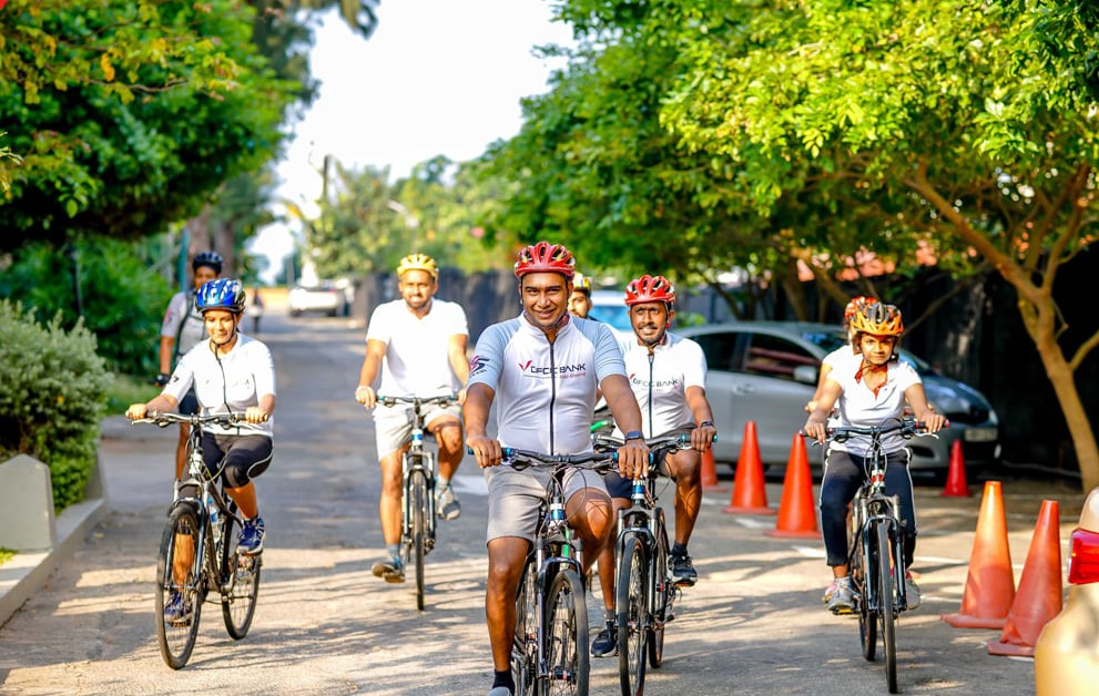 DFCC Bank, Pioneering its way to encouraging Cycling to Work