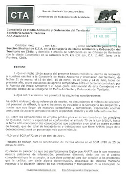 Sobre la respuesta de la Secretaría General Técnica a nuestros escritos sobre preguntas relacionada