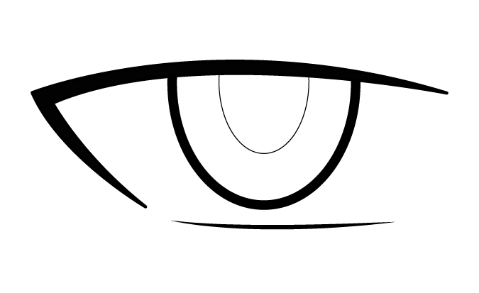 Anime desenho desenho olho, olho direito, texto, manga png