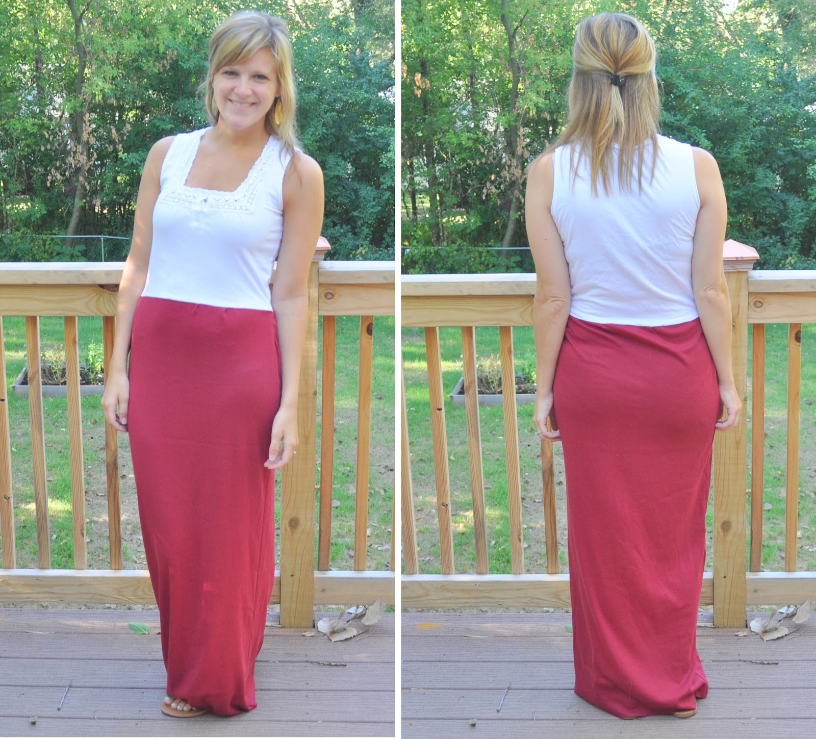 for Lauren and Lauren: DIY Maxi Dress - Round 2