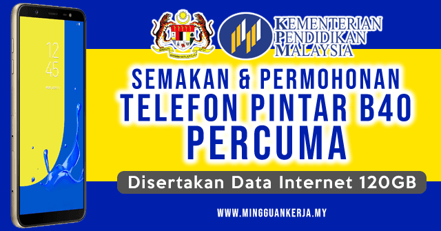 Telefon b40 pintar bantuan yes CARA TEBUS