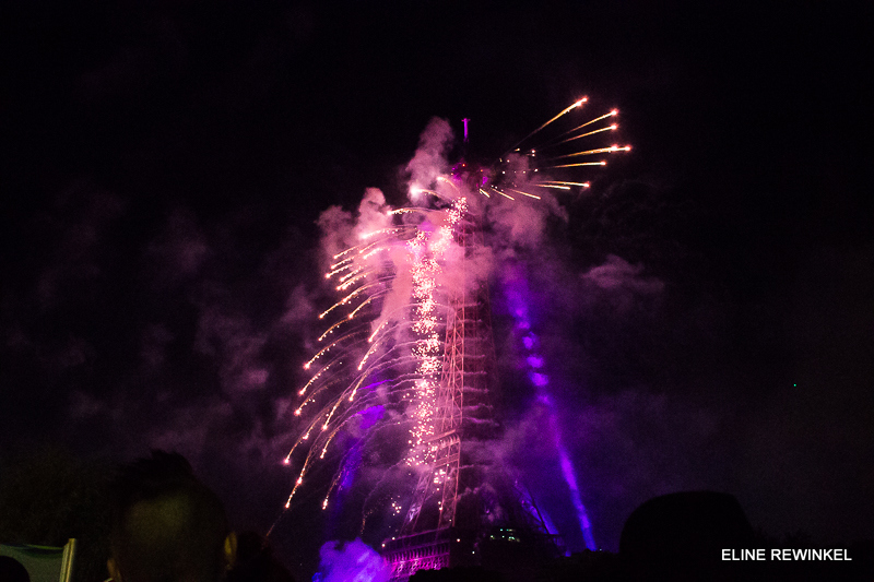 Fireworks Bastille Day Paris