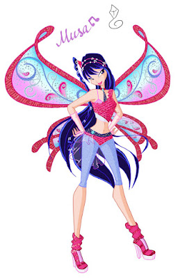 Top hình ảnh hoạt hình tiên nữ Winx Musa âm nhạc