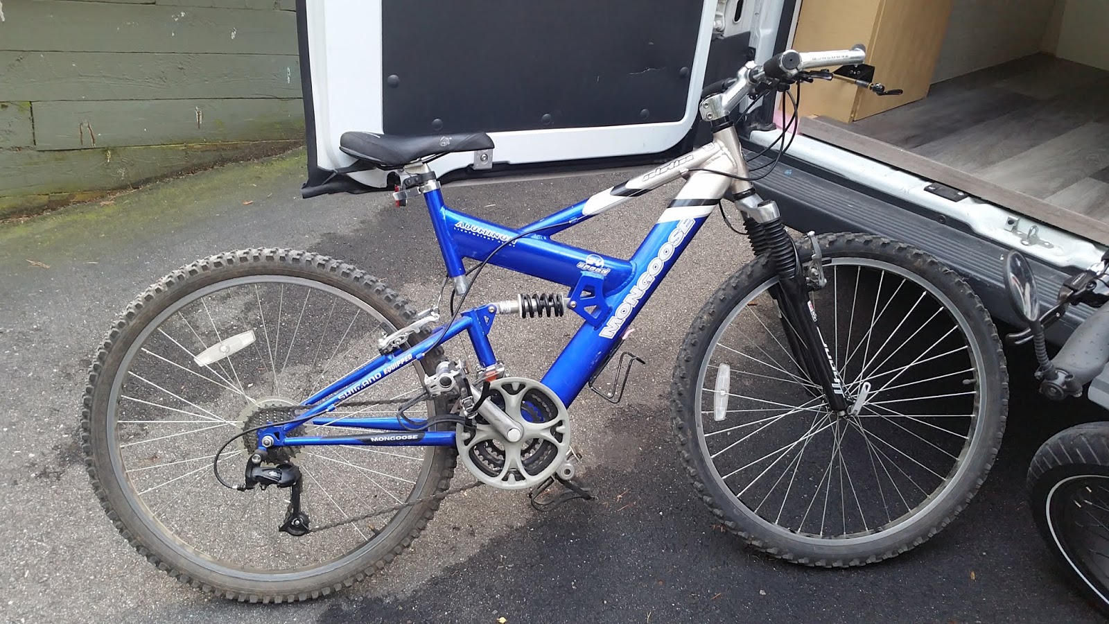 Ultimate Promaster Conversion Garage bikes and storage