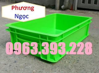 Thùng nhựa đặc B2, khay nhựa đặc, thùng nhựa công nghiệp có nắp, hộp nhựa B2 7da9c4f60b72e92cb063