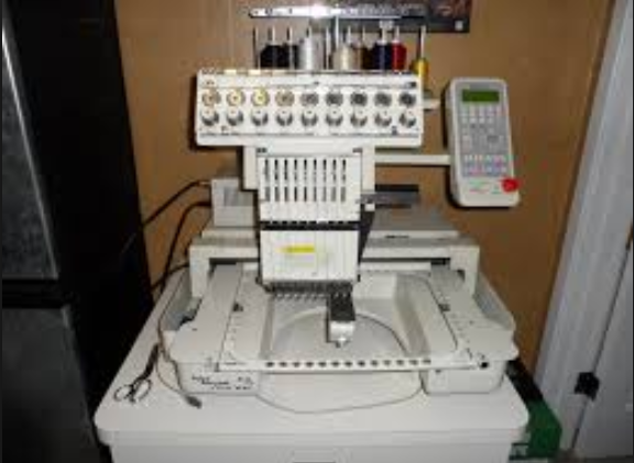 Used Embroidery Machines The Toyota 830 Esp A Very Special Machine Found By The Embroidery 