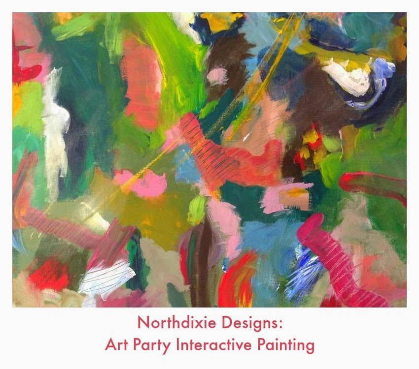 Northdixie Designs Art Process Using the Brushes Redux App