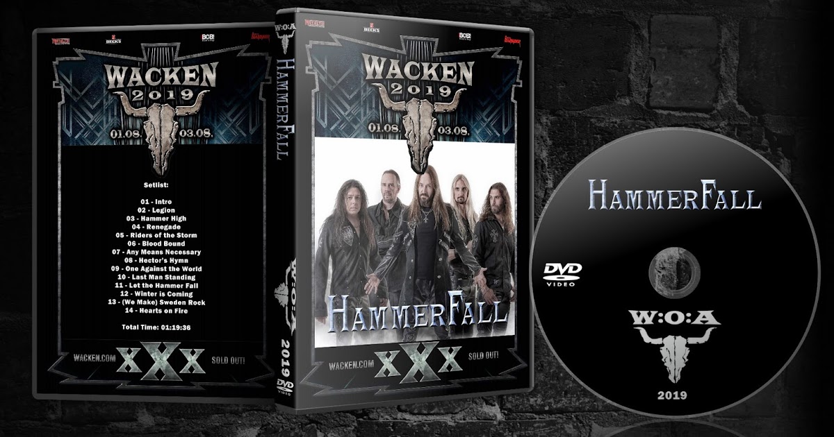 Deer5001rockcocert Hammerfall 19 08 01 Wacken Open Air Hd Webcast Dvd