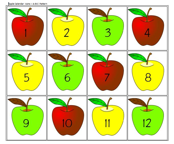 It's About Time, Teachers! Calendar Patterns