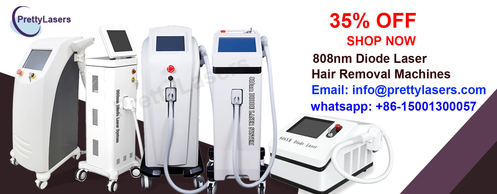 808nm Diode Laser Hair Removal Machines